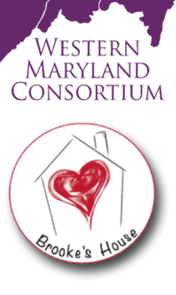 logos of western maryland consortium and for brookes house