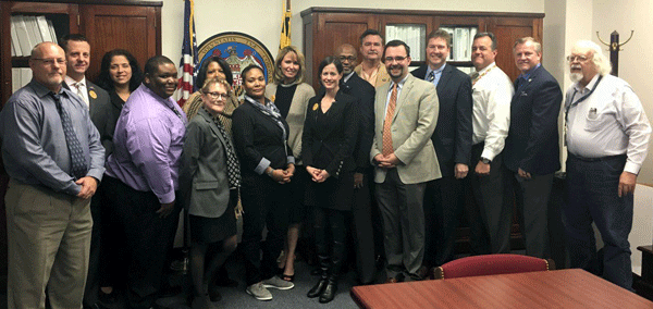 Secretary Kelly M. Schulz and the Maryland Apprenticeship and Training team